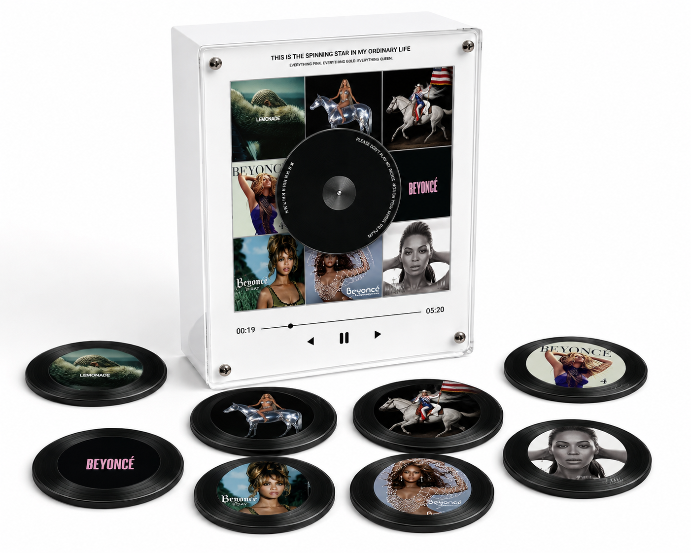 Echo Vinyl Music Box