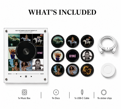 Echo Vinyl Music Box
