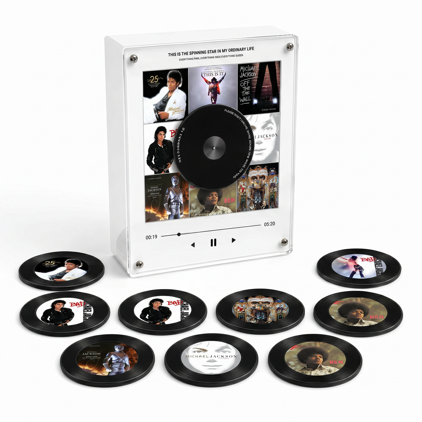 Echo Vinyl Music Box